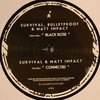 Survival, Bulletproof & Matt Impact - Black Rose / Connected (Audio Tactics AT004, 2009, vinyl 12'')